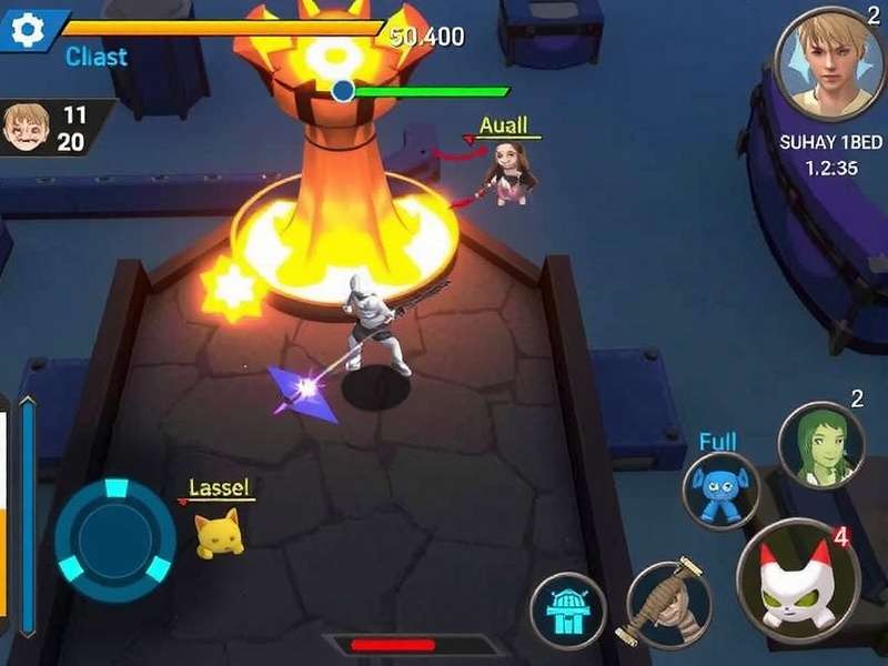 Vali S Fury Battle Royale Action Vali S Fury game screenshot showing intense battle royale action